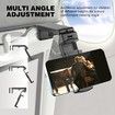 Universal in Flight Airplane Phone Holder Mount,Hands Free Viewing with Multi-Directional Dual 360 Degree Rotation,Pocket Size Must Have Travel Essential Accessory for Flying
