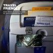 Universal in Flight Airplane Phone Holder Mount,Hands Free Viewing with Multi-Directional Dual 360 Degree Rotation,Pocket Size Must Have Travel Essential Accessory for Flying