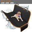 Pets Dog Car Seat Cover for Back Seat Car Seat Protector Dog Hammock for Car - Waterproof Cover for Trucks, Sedans & SUVs( Orange-137*147cm)