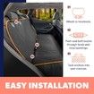 Pets Dog Car Seat Cover for Back Seat Car Seat Protector Dog Hammock for Car - Waterproof Cover for Trucks, Sedans & SUVs( Orange-137*147cm)