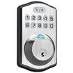 Smart Fingerprint Keyless Entry Door Lock with Keypad Smart Deadbolt Lock for Front Door with Door Lock Easy Installation (Color Silver)