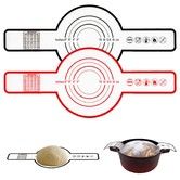 2 Pcs Silicone Bread Sling for Dutch Oven with Long Straps, Non-stick & Easy to Clean Reusable Bread Baking Mat, Heat Resistant Dutch Oven Liners