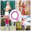(Purple)32 Detachable Knots-2 in 1 Abdomen Fitness Massage Non Fall Smart Hooola Hoop with Auto Spinning Ball,Weighted Exercise Hoop Plus Size