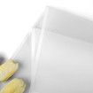 20 Sheets Flower Wrapping Paper - Waterproof Floral Bouquet Wrapping Paper,Florist Supplies Packaging Paper for Wedding Birthday Gift DIY (Transparent White)