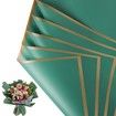 20 Sheets Flower Wrapping Paper - Waterproof Floral Bouquet Wrapping Paper,Florist Supplies Packaging Paper for Wedding Birthday Gift DIY (Green)