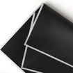 20 Sheets Flower Wrapping Paper - Waterproof Floral Bouquet Wrapping Paper,Florist Supplies Packaging Paper for Wedding Birthday Gift DIY (Dark Black)