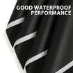 20 Sheets Flower Wrapping Paper - Waterproof Floral Bouquet Wrapping Paper,Florist Supplies Packaging Paper for Wedding Birthday Gift DIY (Dark Black)