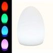 LED Colorful Egg Shaped Night Light USB Charging Desk Lamp Table Lamp for Home Outdoor Bar, 10x15cm
