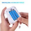 8Pcs Led Wall Light Bulb with Pull Chain Portable LED Bulb Night Light Battery Operated Self Adhesive Wall Mount Light Good for Outdoor Cabinet Bedroom