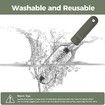 Foot File Foot Scrubber Pedicure,Callus Remover for Feet Professional Grater Rasp Foot Scraper Corns Callous Removers Cracked Dead Skin Remover for Dry and Wet Feet (Grey)
