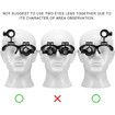 Headband Magnifier with LED Light for Jewelry Watch Electronics Repair Magnifying Glass with 8 Interchangeable Lenses: 2.5X/ 4X/ 6X/ 8X/ 10x/ 15x/ 20x/ 25x