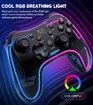 Switch Controller Compatible with Switch/Lite/OLED,Switch Pro Controller With RGB Breathing LED,Supports Multi-Platform & App with Turbo,Wake-up Function