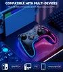 Switch Controller Compatible with Switch/Lite/OLED,Switch Pro Controller With RGB Breathing LED,Supports Multi-Platform & App with Turbo,Wake-up Function