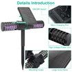 Solar Bug Zapper Light for Outdoor Automatic Operation at Night Perfect for Garden, Backyard, Kitchen, and Camping Effective Mosquito and Fly Trap