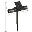 Solar Bug Zapper Light for Outdoor Automatic Operation at Night Perfect for Garden, Backyard, Kitchen, and Camping Effective Mosquito and Fly Trap