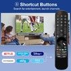Magic Remote MR23GA Replacement for LG Magic Remote 2023 Universal Remote Control for LG Smart TV Remote, NO Voice Function, No Pointer Function LG TV Remote Compatible with All Models for LG TV