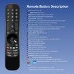 Magic Remote MR23GA Replacement for LG Magic Remote 2023 Universal Remote Control for LG Smart TV Remote, NO Voice Function, No Pointer Function LG TV Remote Compatible with All Models for LG TV