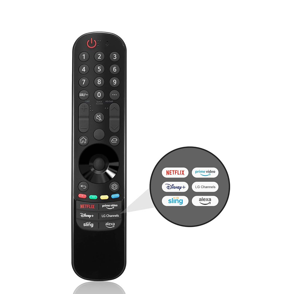 Magic Remote MR23GA Replacement for LG Magic Remote 2023 Universal Remote Control for LG Smart TV Remote, NO Voice Function, No Pointer Function LG TV Remote Compatible with All Models for LG TV