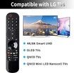 MR21GA for 2021 LG Magic Remote Remote Replacement: with Pointer and Voice Function Ideal forfor LG UHD OLED QNED NanoCell 4K 8K Smart TVs