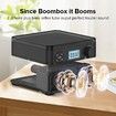 Portable CD Player Boombox with Bluetooth,CD Players for Home with Stereo Speakers,Rechargeable Boom Box CD Player with FM Radio,Support CD/MP3,USB/TF Card,Headphone Jack