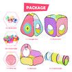 Kids Teepee Play Tent Pop Up 5 In 1 Playhouse Crawl Tunnel Ball Pit Basketball Hoop Indoor Outdoor Playground Activity Centre