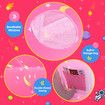 Playhouse Tent Portable Stars Bed Kids Play Game House Cottage DIY Sleeping Canopy Indoor Outdoor Pink