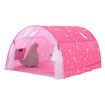 Playhouse Tent Portable Stars Bed Kids Play Game House Cottage DIY Sleeping Canopy Indoor Outdoor Pink