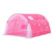 Playhouse Tent Portable Stars Bed Kids Play Game House Cottage DIY Sleeping Canopy Indoor Outdoor Pink