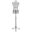 Female Mannequin Wire Dress Form Dummy Clothing Model Manikin Dressmaking Upper Torso Display Adjustable