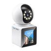 WiFi Security Camera Baby Home Cam Wireless Surveillance Motion Detection 2K 3MP 2 Way Video Pet Smart Indoor Desktop Monitor