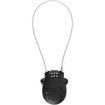 Retractable Cable Lock, Security Password Lock Steel Cable Luggage Locks