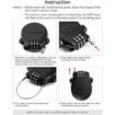 Retractable Cable Lock, Security Password Lock Steel Cable Luggage Locks