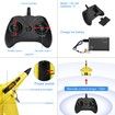 RC Plane 2CH Remote Control Plane SU35 RC Jet 2.4GHz RC Airplane RTF Easy to Fly Airplane Toys for Beginner,Kids,with Night Lights USB Charging (Yellow)