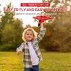 RC Airplane 2CH RC Plane 2.4GHz Remote Control Plane RTF SU35 RC Jet Easy to Fly Airplane Toys rc Planes for Kids and Beginner with Night Lights (Red)