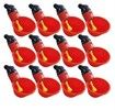10-Pack Automatic Chicken Waterer Cups Poultry Water Feeder Kit Suitable for Chicks Duck Goose Turkey and Bunny
