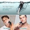 Mens Electric Razor for Men Face Shaver f Rechargeable Razors Cordless Waterproof Wet Dry