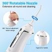 Water Flosser Cordless Teeth Cleaner Oral Irrigator Dental Calculus RemoverBraces & Bridges Car Plaque Remover for