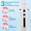 Water Flosser Cordless Teeth Cleaner Oral Irrigator Dental Calculus RemoverBraces & Bridges Car Plaque Remover for