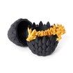 Dragon Egg,Red Mix Gold,Surprise Egg Toy with Flexible Dragon,3D Printed Gift,Articulated Dragon Egg Fidget Toy (12In)
