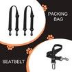 Car Seat Cover for Pets, Waterproof Nonslip Pet Seat Cover for Back Seat with Storage Pockets Dog Seat Cover Hammock for Cars Trucks and SUVs