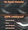 Dog Seat Cover Waterproof Hammock 600D Nonslip Durable Soft Pet Back Seat Covers for Cars Trucks and SUVs(Black)