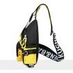 Pikachu Canvas Children Shoulder Bag Crossbody Bag Chest Bag