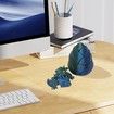 3D Printed Dragon in Egg,Full Articulated Rose Dragon Crystal Dragon with Dragon Egg,Flexible Joints Home Decor Executive Desk Toys,Office Decor (Blue And Green)