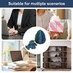 3D Printed Dragon in Egg,Full Articulated Rose Dragon Crystal Dragon with Dragon Egg,Flexible Joints Home Decor Executive Desk Toys,Office Decor (Blue And Green)