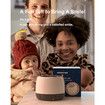 White Noise Machine, Sound Machine with13 Non Looping Natural Soothing Sounds for Home, Office Privacy, Nursery, Travel