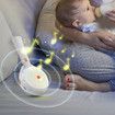 Portable White Noise Machine Baby, elesories Sound Machine Baby with Nursery Night Light for Man Women Baby Sleeping