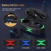 Bluetooth Headphones,Wireless Gaming Headphones,IPX5 Waterproof Deep Bass Music Mode for iPhone and Android