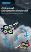 8K Dual cameras Brushless Motor Glider RC Airplanes Jet Fighter Stunt G EPP Flying Toy RC Aircraft Drone RC Toys 3 Batteries