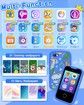 Smart Phone Toy for 4-8 Years Old Kids, Touch Screen Toy Phone with Dual Camera,Game Learning Toy Phone Christmas Birthday Gifts