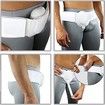 Hernia Belt Truss Hernia Band Inguinal for Men, Left Or Right Side Adjustable Waist Strap for Men and Woman Hernia Guard Inguinal Truss,White